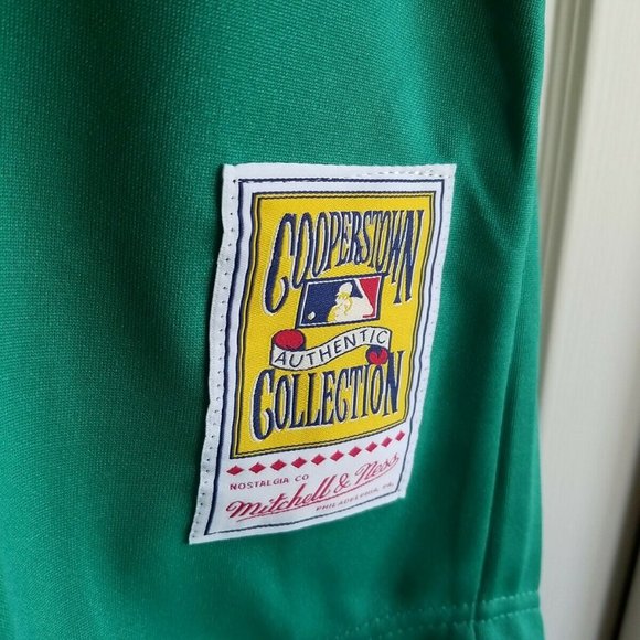KEN GRIFFEY JR SEATTLE MARINERS GREEN RETRO THROWBACK JERSEY - Picture 8 of 11